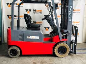 Nichiyu 2.5T 4 Wheel Electric Forklift - Hire - picture0' - Click to enlarge