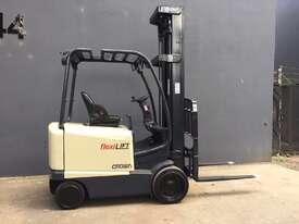 Crown FC4500 2.5 Ton 6.5 Metre Lift Cushion Tyres Compact Electric Forklift - Fully Refurbished - picture1' - Click to enlarge