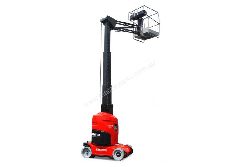 caption Manitou VJR Articulated Boom Lift 355 Degree Turret Rotation