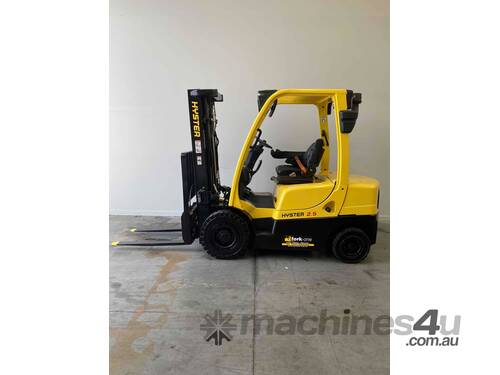 Forklift diesel container mast 2.5 tonne Hyster