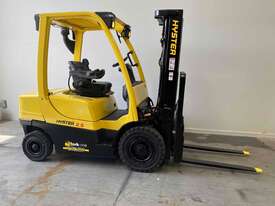 Forklift diesel container mast 2.5 tonne Hyster - picture2' - Click to enlarge