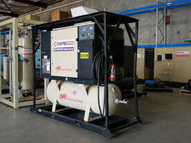 INGERSOLL RAND UP SERIES 22KW ROTARY SCREW COMPRESSORS WITH INTEGRAL DRYER UP5-22TAS-10 - Hire - picture0' - Click to enlarge