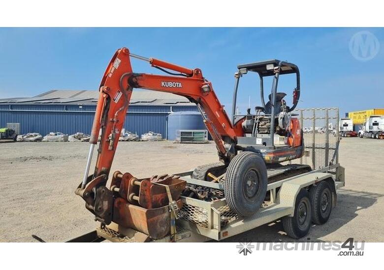 Used Kubota KX713 07 Tonne Excavator in , Listed on Machines4u