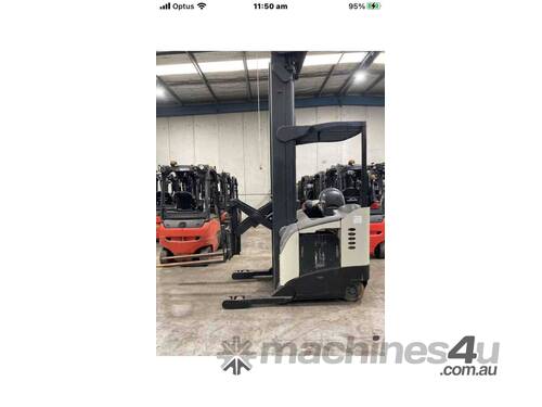 Crown Reach Truck 1.5ton 8.15 M  Great Battery 1 Yr Warranty Stand Up SS