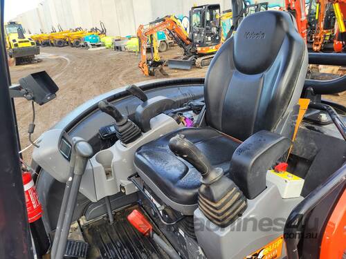 2020 KUBOTA U55-4 5.5T EXCAVATOR WITH ROPS CANOPY, FULL CIVIL SPEC AND LOW 750 HOURS