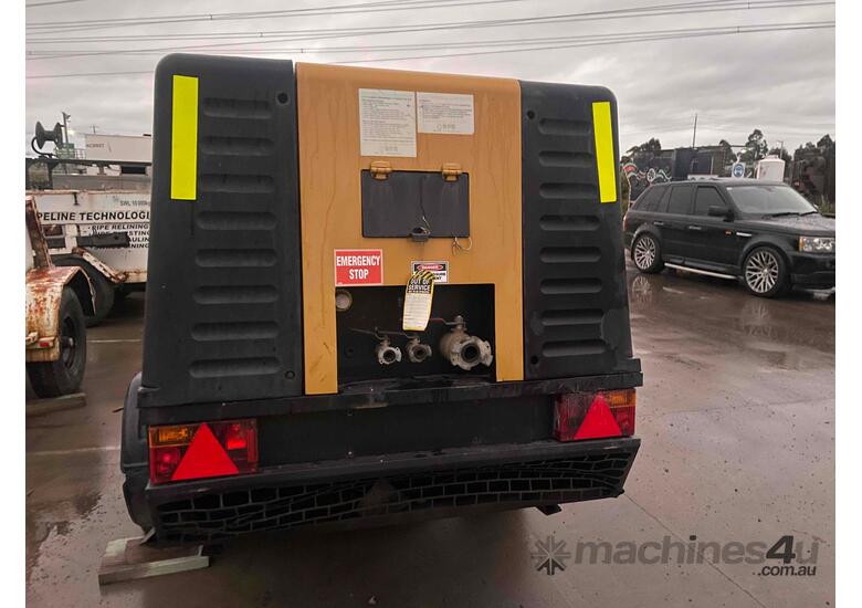 caption Compair C110-9 400cfm Portable Air Compressor
