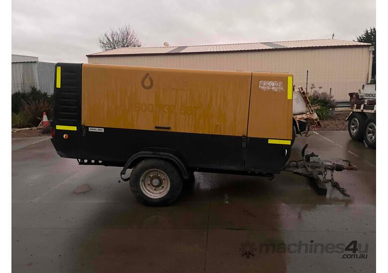 caption Compair C110-9 400cfm Portable Air Compressor