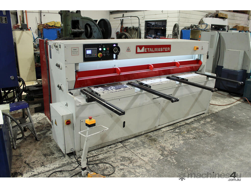 Used Hafco Metalmaster Metalmaster Hg B Hydraulic Nc Guillotine Hydraulic Guillotine In