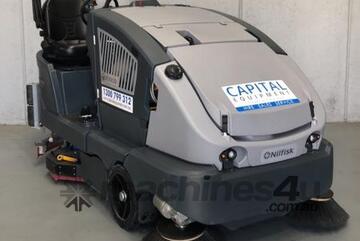 Second Hand Nilfisk CS7000LPG Industrial Combination Sweeper Scrubber
