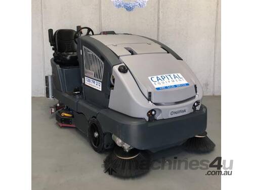 Second Hand Nilfisk CS7000LPG Industrial Combination Sweeper Scrubber