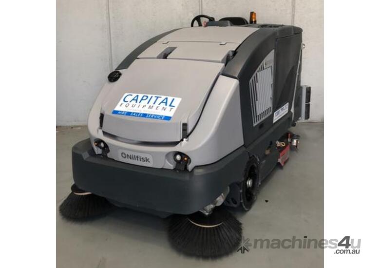 Second Hand Nilfisk CS7000LPG Industrial Combination Sweeper Scrubber