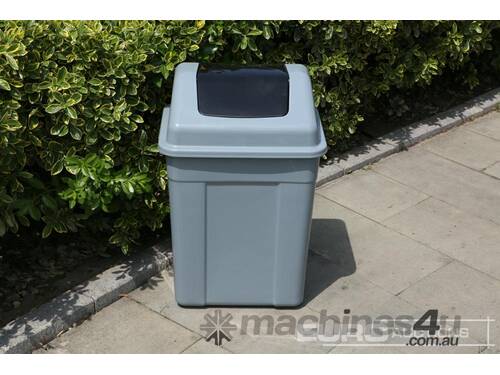 Unused 80lt Grey Waste Bins (5 of)