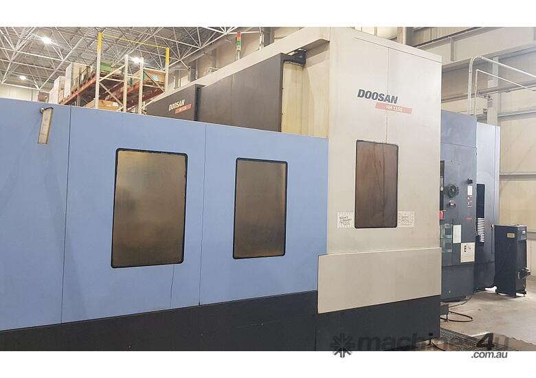 Used 2013 Doosan 2013 Doosan HM1250 Twin Pallet Horizontal Machining ...