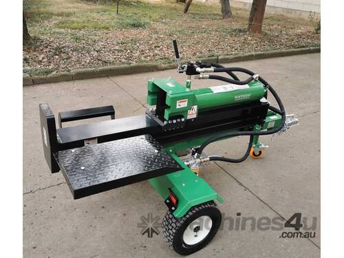 caption The Old Talgai 50 Tonne Petrol Powered Log Splitter – Buyer’s Choice Award Winner!