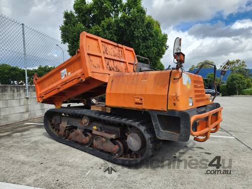caption Hitachi EG30 Rubber Tracked Carry Site Dumper 2.5T Capacity