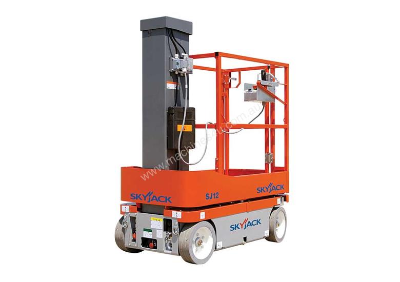 caption Skyjack SJ 12 Vertical Mast Lift