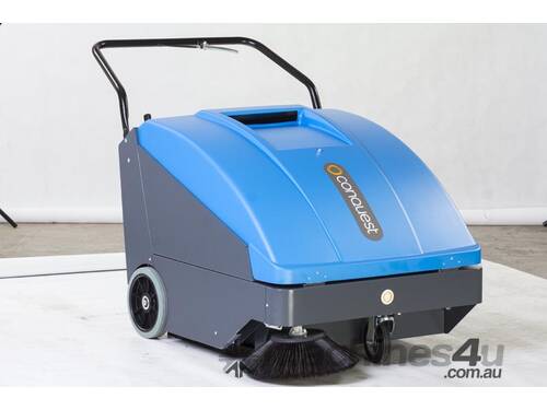 Heavy Duty Conquest PB70 Walk Behind Sweeper - Fully Refurbished