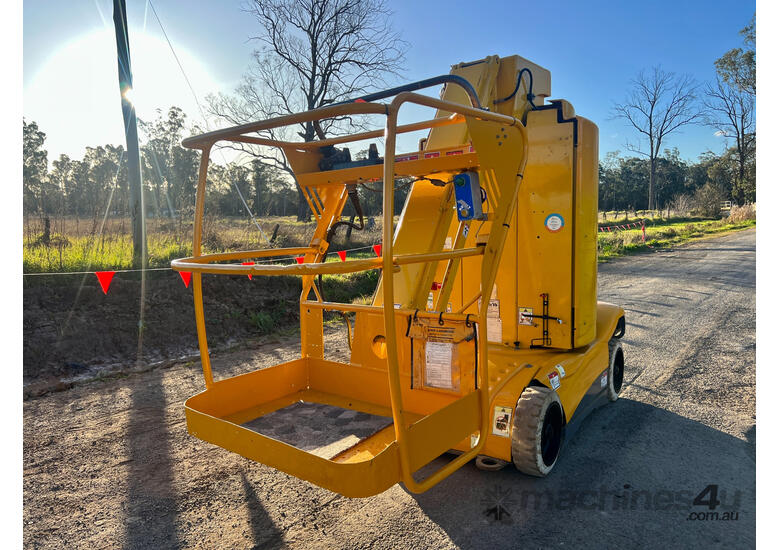 caption Haulotte STAR 10 Boom Lift Access & Height Safety