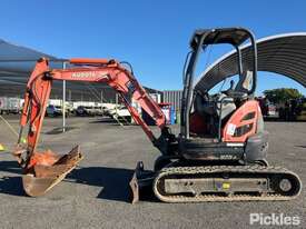 Kubota U25-3 Excavator (Rubber Tracked) - picture2' - Click to enlarge