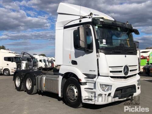 2017 Mercedes Benz Actros 2643 Prime Mover Day Cab