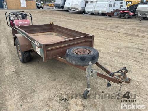 1997 Trailers 2000 Single Axle Box Trailer