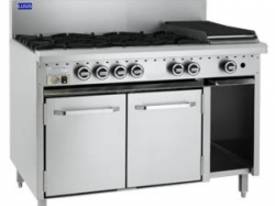 Luus RS-6B3C - 6 Burners, 300 BBQ Char and Oven - picture0' - Click to enlarge