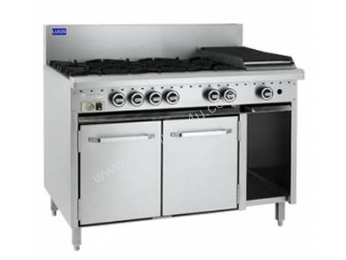Luus RS-6B3C - 6 Burners, 300 BBQ Char and Oven