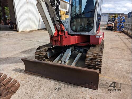 Takeuchi TB280FR Compact Hydraulic Excavator with Tilting Quick Hitch