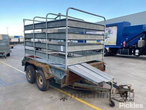 1993 Europe Tandem Axle Box Trailer