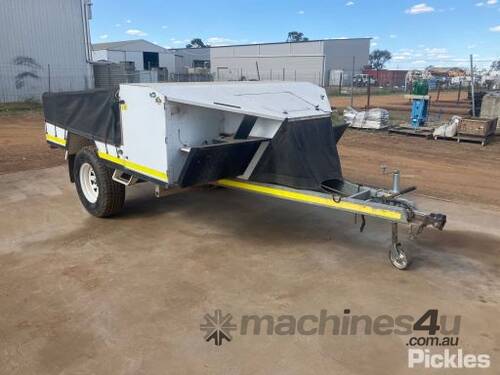 2013 Track Trailer Single Axle Trailer