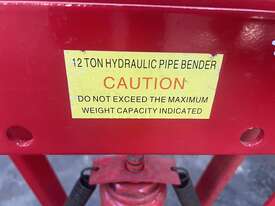 12 T HYDRAULIC PIPE BENDER - picture0' - Click to enlarge