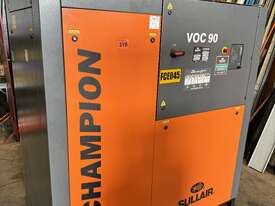  CHAMPION COMPRESSOR SULLAIR VOC 90KW- 7.5 BAR *  !! REDUCED !! -  LOW 4982 hours *   - picture0' - Click to enlarge