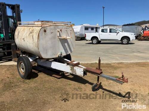 Homemade Water Tank (Trailer Mounted)