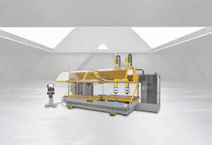Essetre Gantry - 5-Axis CN machining centre designed to work wood, plastics and composite materials.