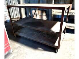 Mobile Steel Frame Workbench  - picture0' - Click to enlarge