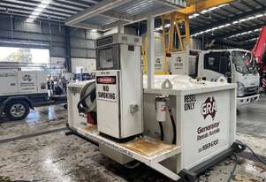 USED Custom Built Diesel Fuel Tank with Vintage Bowser/Fill Point - 2500L