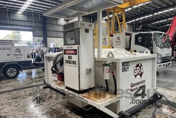   Custom Built Diesel Fuel Tank with Vintage Bowser/Fill Point - 2500L