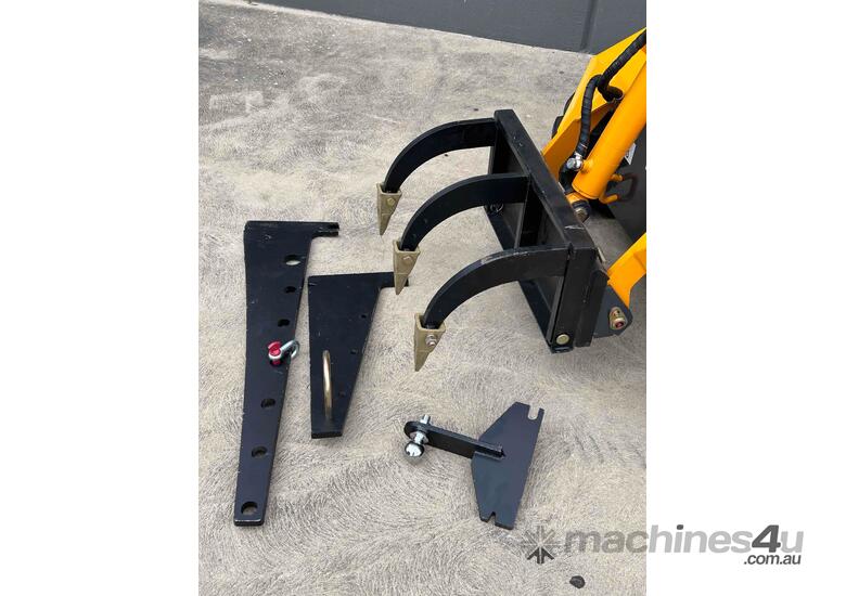 caption Multi-function Tool. Universal Mini Loader Quick Hitch