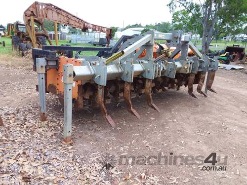 caption Rotary Hoe with Bedformer