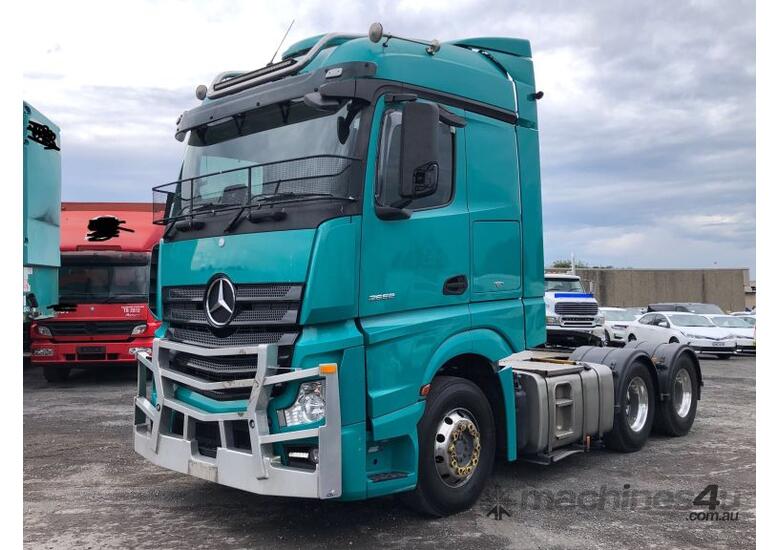 caption 2018 Mercedes Benz Actros 2658 Prime Mover Sleeper Cab