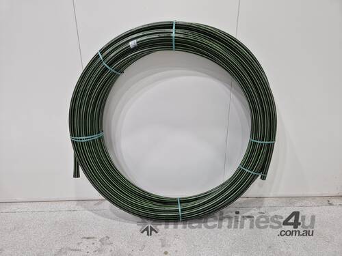 Green Stripe Poly Pipe