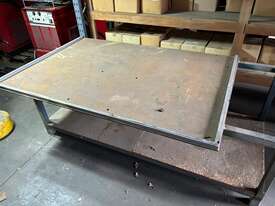 STEEL FRAME WORK BENCH - HEAVY DUTY - picture1' - Click to enlarge