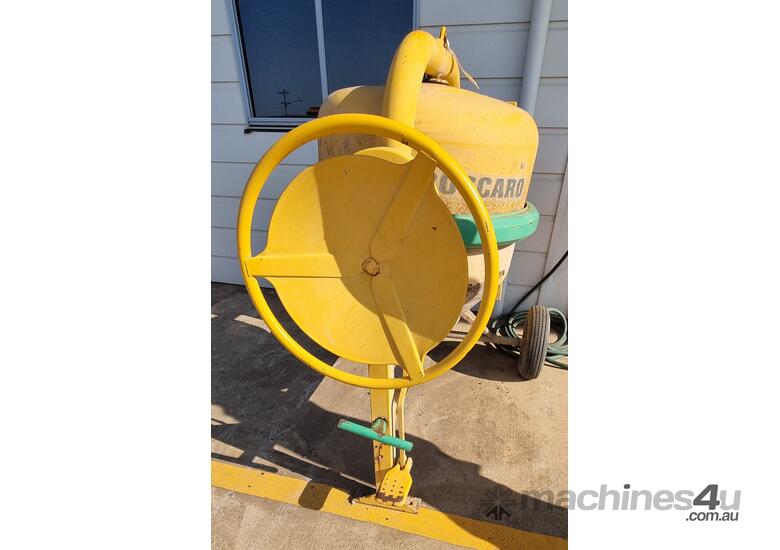 caption Boscaro 250Lt Petrol Cement Mixer - SOLD PENDING