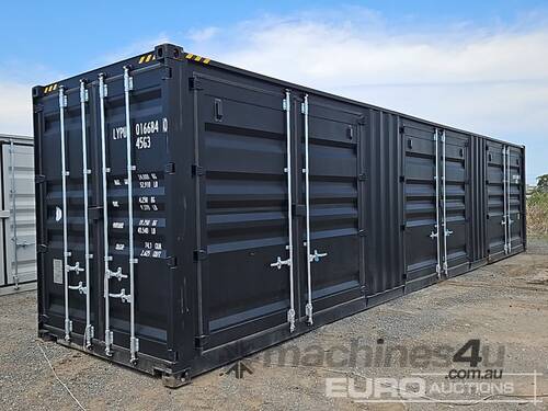 40' High Cube Multi 3 Door Container 