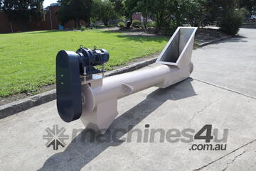 Heavy-Duty Dewatering Auger Screw Conveyor 3.8m Long