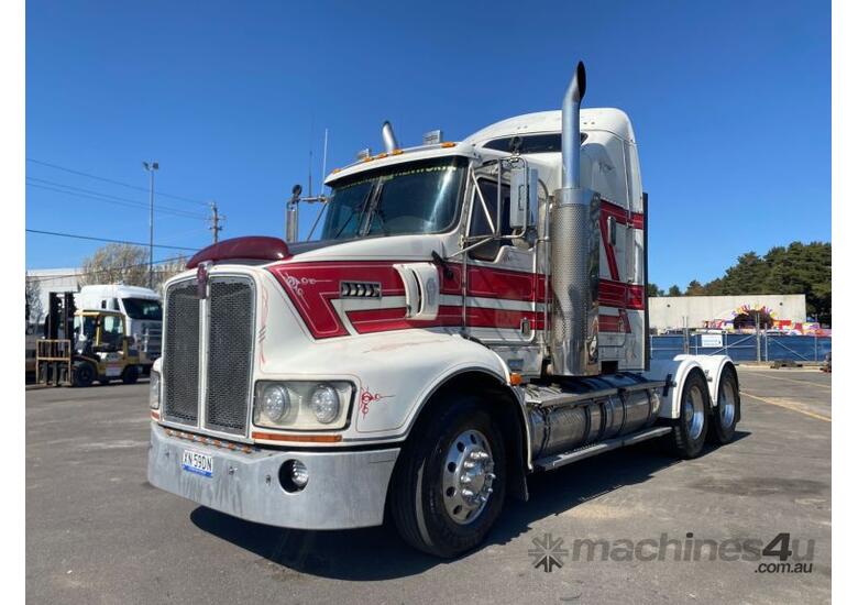 caption 2008 Kenworth T408 6x4 Sleeper Cab Prime Mover