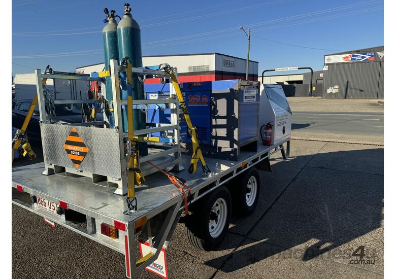 3.5T, 2.1m x 4m Welders Flattop - Specialsed Trailers for Welders. 