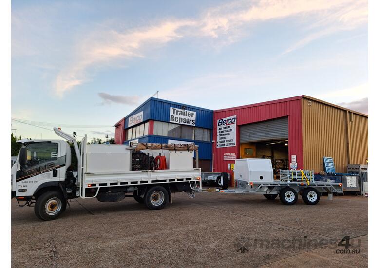 3.5T, 2.1m x 4m Welders Flattop - Specialsed Trailers for Welders. 