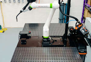 Dual Table Cobot Welder, easy to use with FANUC