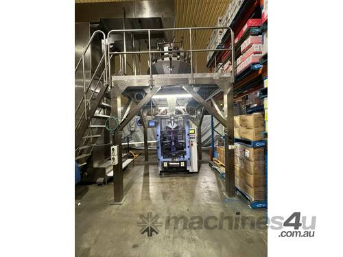 caption MULTI HEAD WEIGH & VERTICAL FORM & FILL MACHINES, COMPRISING
